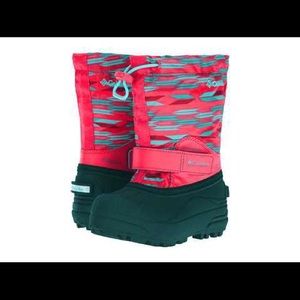 Columbia toddler girls Powderbug snow boots